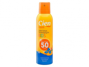 Солнцезащитный детский крем (спрей) Cien Sun SPF 50+, 250мл