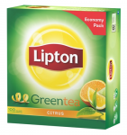 Зеленый цитрусовый чай Lipton Tea Citrus 100пак.
