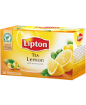 Черный чай Lipton с лимоном 20пак.