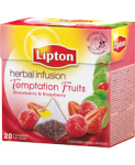 Фруктово-травяной  чай Lipton Temptation Fruits в пирамидках 20шт.