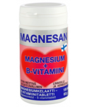 Магний +В1,В3,B6 vitamini  Magnesan magnesiumkelaatti-B-vitamiinitabletti 100табл.