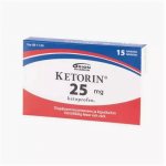 Обезболивающий, противовоспалительный препарат Ketorin 25 mg,  15таб.