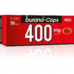 Болеутоляющий и жаропонижающий препарат Burana-Caps 400mg, Бурана-Капс  30капсул