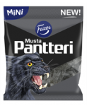 Лакричные конфеты Fazer Musta Pantteri 80гр