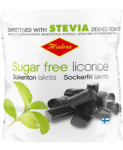 Лакричные конфеты Halva Oy  без сахара Sugar Free Licorice 90гр