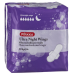 Прокладки ночные Pirkka Ultra Night Wings 10шт.