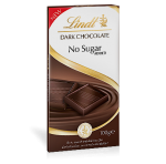 Темный шоколад без сахара Lindt  No Added Sugar tummasuklaalevy 100гр