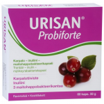 Экстракт клюквы, инулин и молочнокислые бактерии Урисан, Urisan Probiforte 60таб.