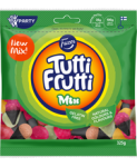 Жевательные конфеты "Фрукты и лакрица" без глютена Fazer Tutti Frutti Mix Natural 325гр
