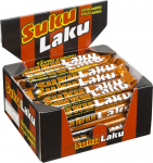 Конфета лакричная Suku Laku, с шоколадной начинкой 50шт. по 14гр, 700гр