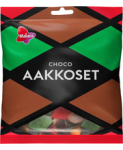 Ассорти лакричных и шоколадных жевательных конфет Malaco Aakkoset Choco 280гр