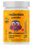 Жевательные таблетки D3 Makrobios Junior для детей (малина) 10мкг 100табл.