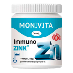 Витамины для иммунитета Immuno-Zink Monivita 15 мг 100таб. 