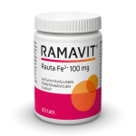 Препарат железа Ramavit Rauta Рамавит Железо 100 мг + С 60таб.