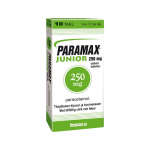  Жаропонижающее средство для детей Paramax Junior 250 mg 10таб.