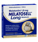 Мелатонин (препарат для улучшения сна)  1,9г Melatosell Long 1,9 mg Melatonin 60кап.