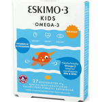 Витамины (рыбки) Omega-3 + Д3+ биотин для детей Eskimo kids 27шт.