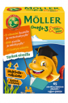  Витамины (фрукты) Moller Omega-3 Pikkukalat для детей 45 пастилок
