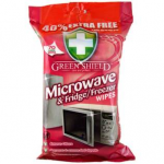 Влажные салфетки для очистки микроволновой печи и холодильника G.Shield 70шт.