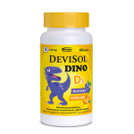 Жевательные таблетки Devisol Dino (черника, апельсин) Витамин D 15 мкг 60шт.