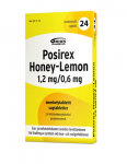 Пастилки для лечения боли в горле Позирекс (мед,лимон), POSIREX 1,2 мг / 0,6 мг 24шт.