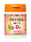  Жевательные таблетки D3 для детей Devisol (клубника,банан,груша) 10мкг, 100табл