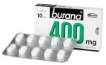 Болеутоляющий и жаропонижающий препарат BURANA Бурана 400mg, 30таб.