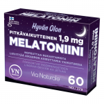  Мелатонин (препарат для улучшения сна)  1,9г Via Naturale Hyvän Olon 60таб.