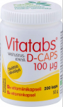 Витамин D3 на основе оливкового масла Vitatabs 100мкг 200кап.