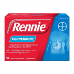 Леденцы Ренни (мята перечная) Rennie  Peppermint 96шт.
