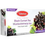 Черный чай Victorian  черная смородина 100пак.