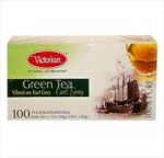  Зеленый чай Victorian Earl Grey 100пак 