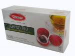Зеленый чай Victorian личи 100пак 