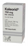 Препарат Kaleorid (хлористый калий) Калеорид 750 мг 100табл.