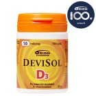Жевательные таблетки D3 Devisol (фруктовый вкус) 10мкг, 100табл.