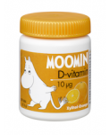 Жевательные таблетки D3 Moomin (апельсин) 10мкг 100табл.