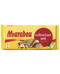 Молочный шоколад Marabou Schweizernöt с дробленым фундуком 200 гр.