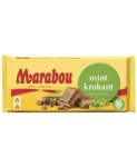 Молочный шоколад Marabou Mint Krokant с мятой 200гр