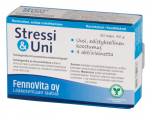 Стресс и сон Fennovita (ашваганда, шафран, мелисса, мелатонин 1г) 30кап.