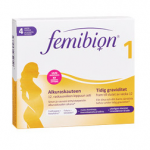 Витамины для беременных (1 триместер) Фемибион Femibion Raskaus 1 + D3 28табл.