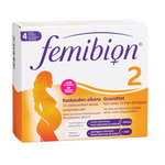 Комплекс для беременны(2 и 3 триместр) Фемибион Femibion Raskaus 2 + D3, 30табл.