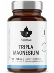Супер Тройной магний (малат, бисглицинат, таурат) Puhdistamo Tripla Magnesium 120кап.