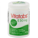 Натуральный витамин E Vitatabs E 50мг 60кап.