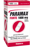 Обезболивающее средство Paramax  FORTE 1000мг 15шт.