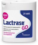  Препарат фермента лактазы Lactrase GO, Лактоза Гоу 25шт.