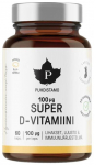 Витамины D 100мг усиленный Puhdistamo Super D-vitamiini 60кап.