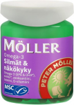 Витамины Moller Omega-3 для глаз + витамин D, цинк, лютеин и зеаксантин 80шт.