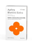 Комплекс Супер биотин для ногтей, кожи и волос Apteq Vita Biotiini Extra 5000мг 60кап.
