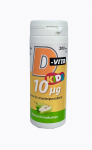 Витамин D для детей с ксилитом (груша) D-vita, Двита кидс 10 мкг 200шт.