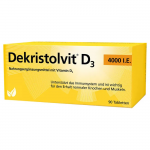 Витамин D3  Декристовит, Dekristolvit 4000 ME 90таб.